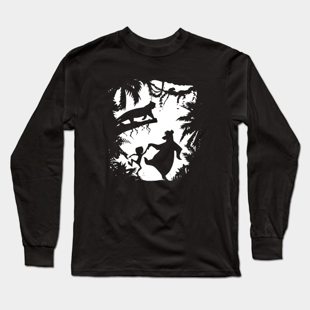 The Bare Necessities Long Sleeve T-Shirt by valsymot